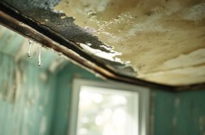 roof damage spread once water gets in