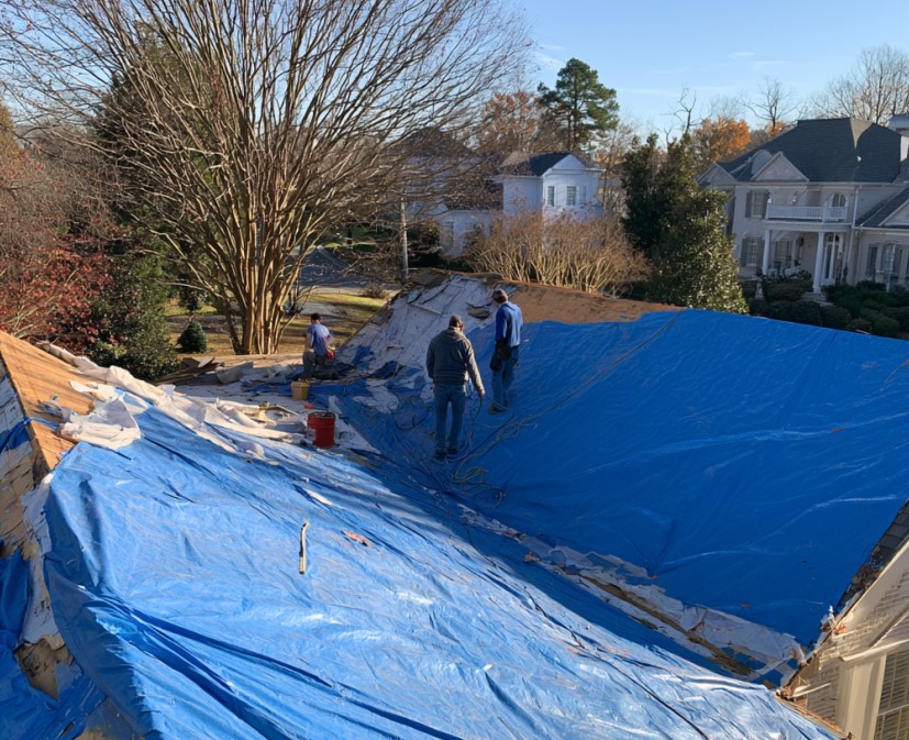 roof tarping