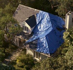 DIY roof tarping